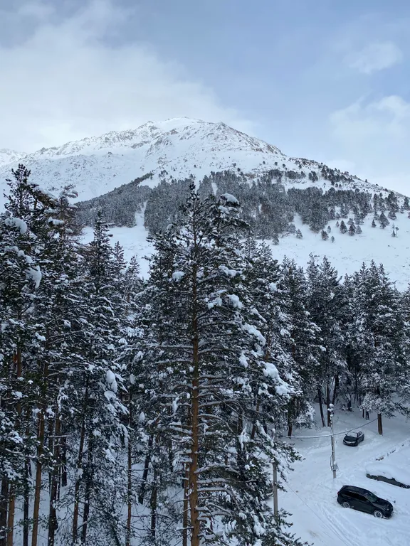 Современная квартира с видом на горы