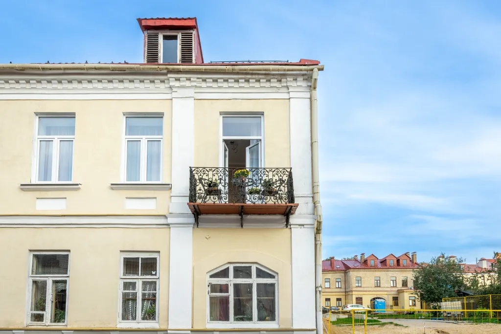 Атмосферная квартира с камином