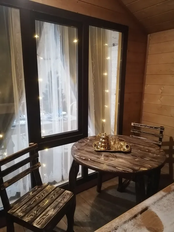 Коттедж Барнхаус с видом на красивый пейзаж Домбайских гор — Теберда