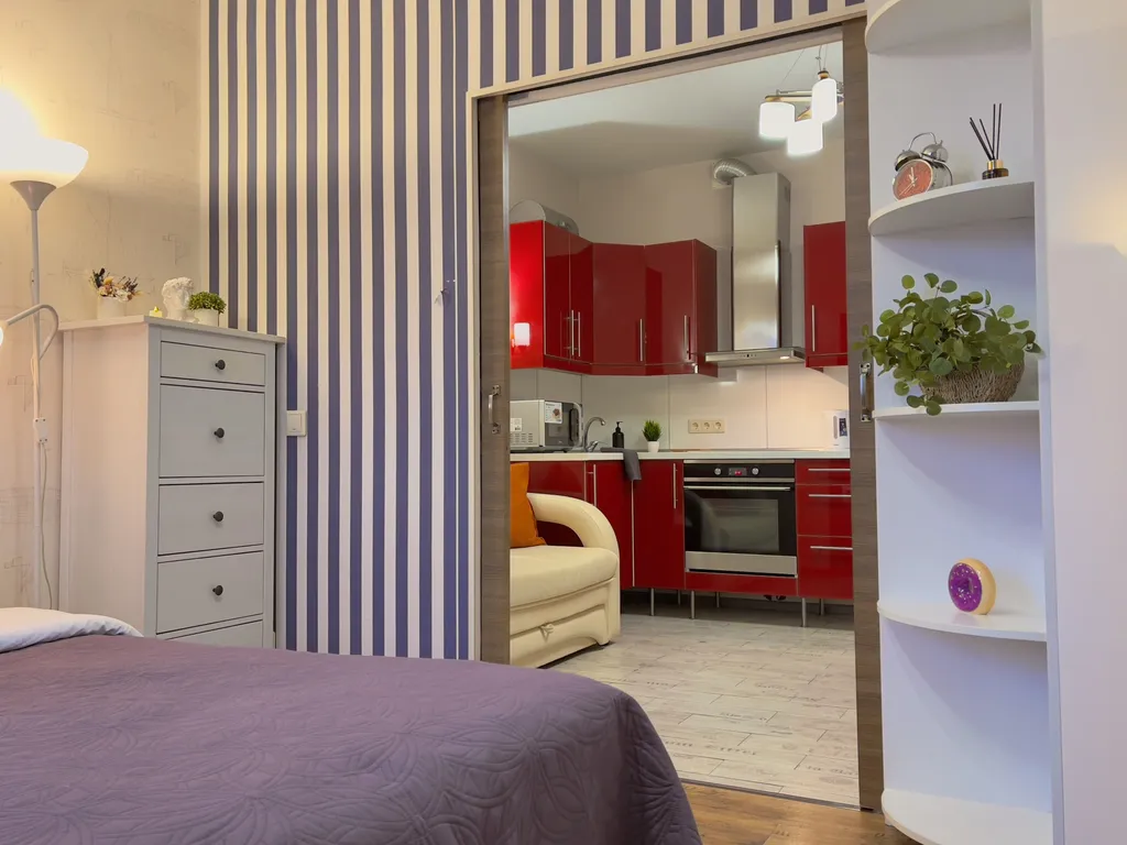 1-комнатная квартира со стильным интерьером