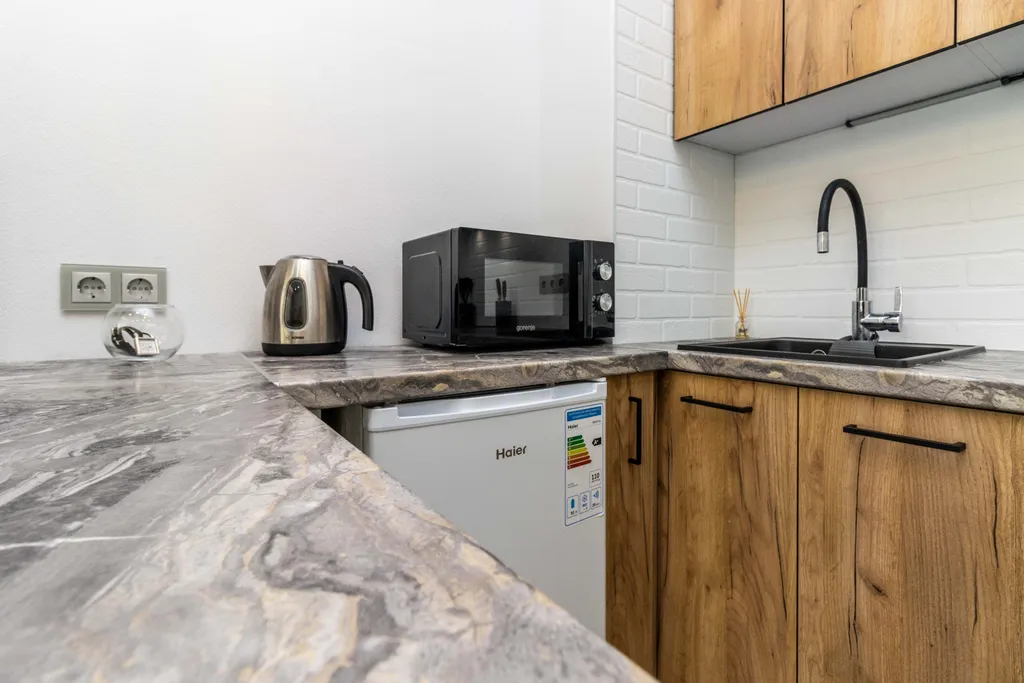 Уютная студия с балконом