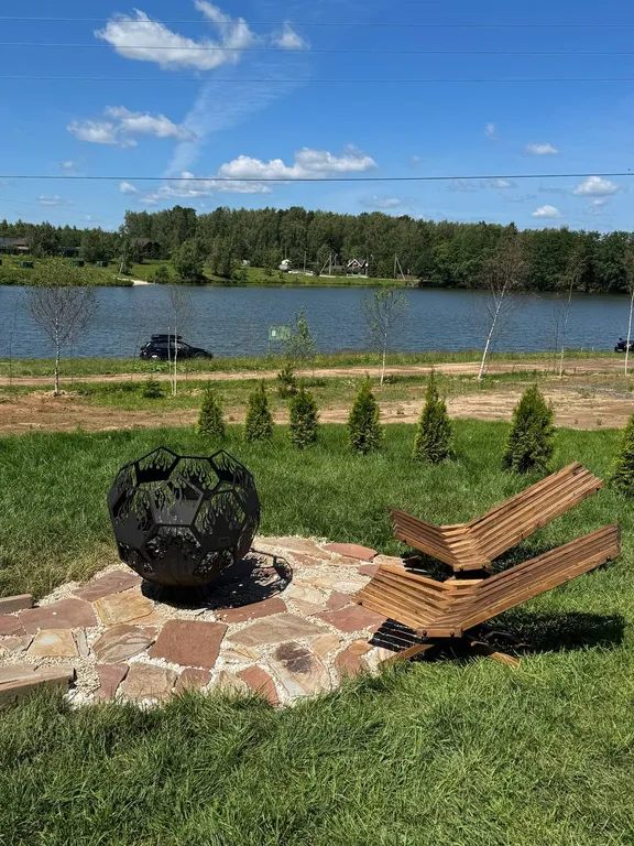 Коттедж Домик на берегу озера с чаном и рыбалкой — Голыгино