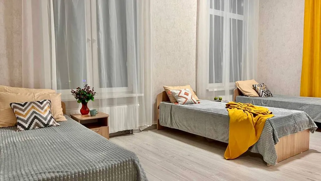 Просторная и уютная квартира с шикарным видом из окна!