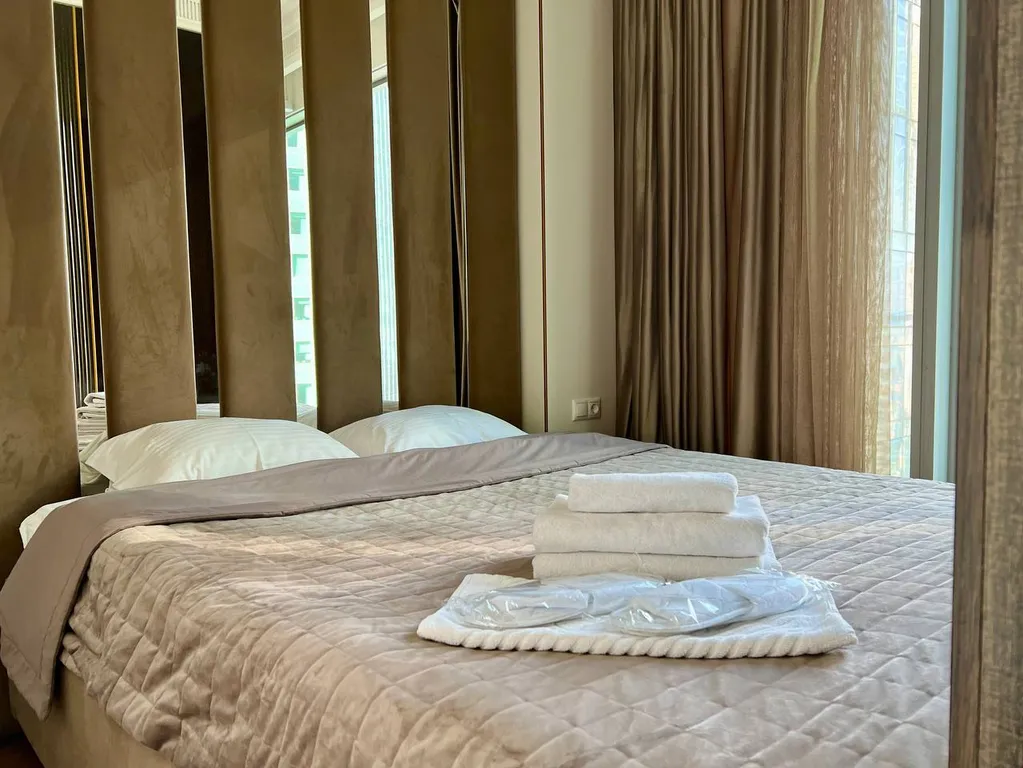 Шикарный city view с панорамными окнами Москва-Сити