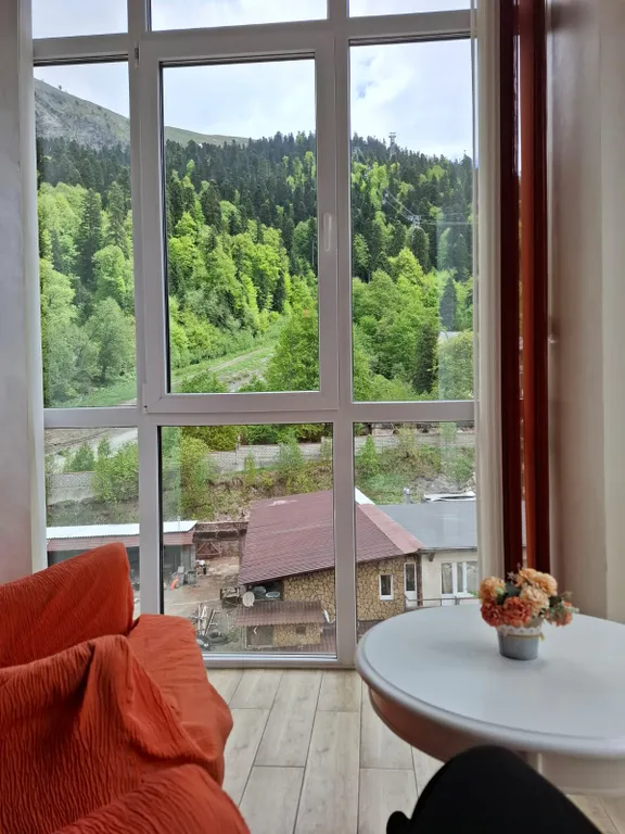 Уютные апартаменты в центре с панорамным видом на горы