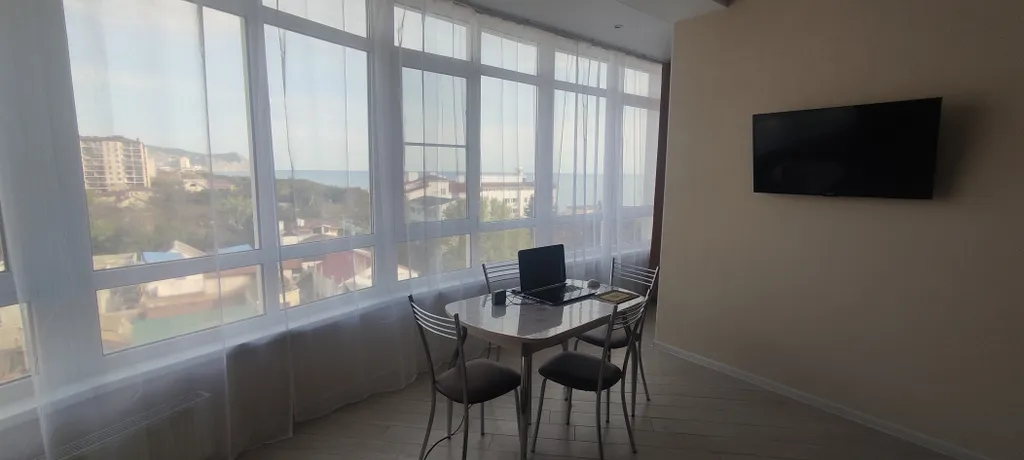 Квартира Апартаменты с видом на море и горы на первой береговой линии у моря — Анапа