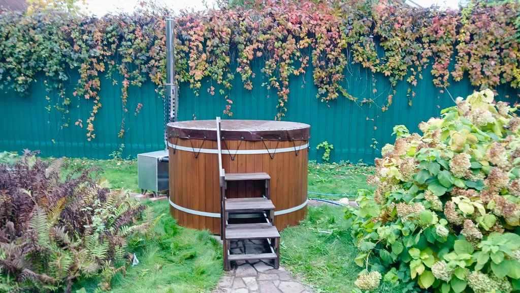 Деревянный дом со SPA-зоной и японской купелью
