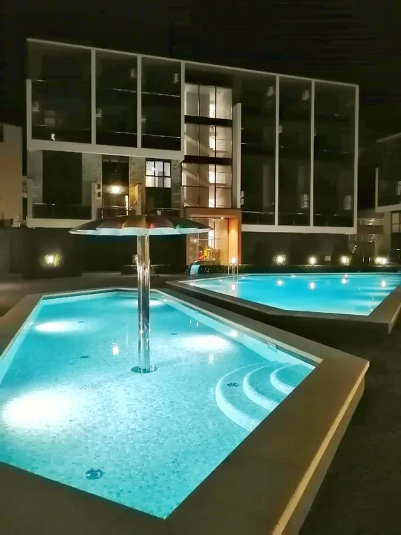 Уютная студия с видом на лес