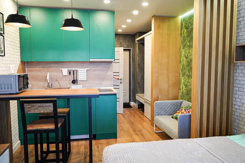 Эко-студия у р.Волхов с кондиционером