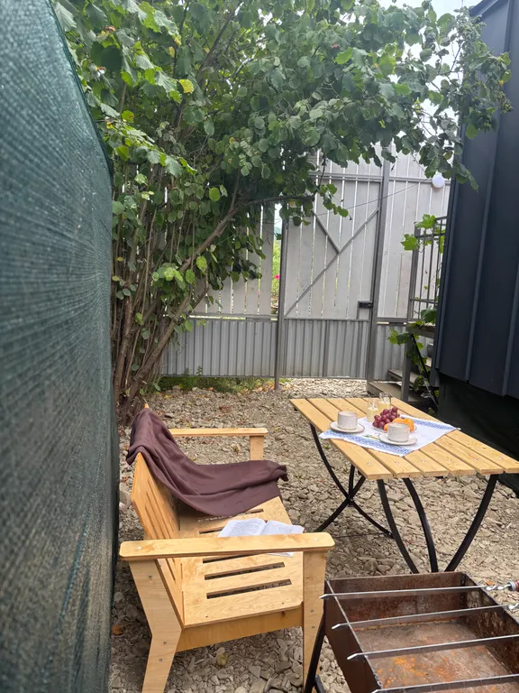 Двухкомнатный дом площадью 40кв метров