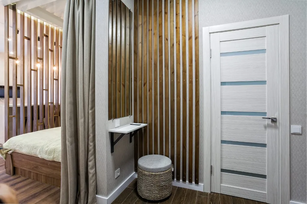 Студия с террасой вид на горы в Приморском парке