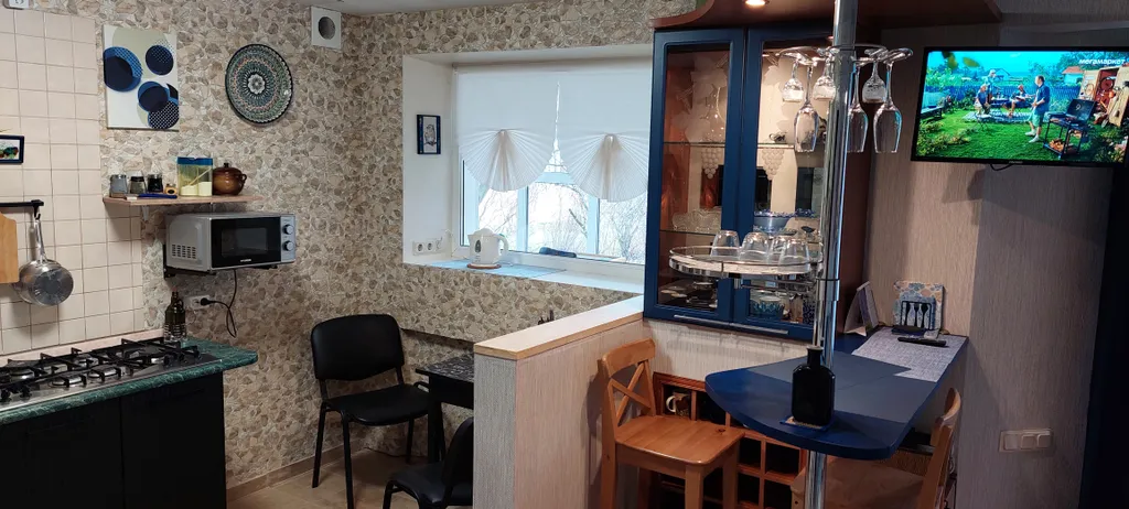 Большая квартира на Ольгином пруду.