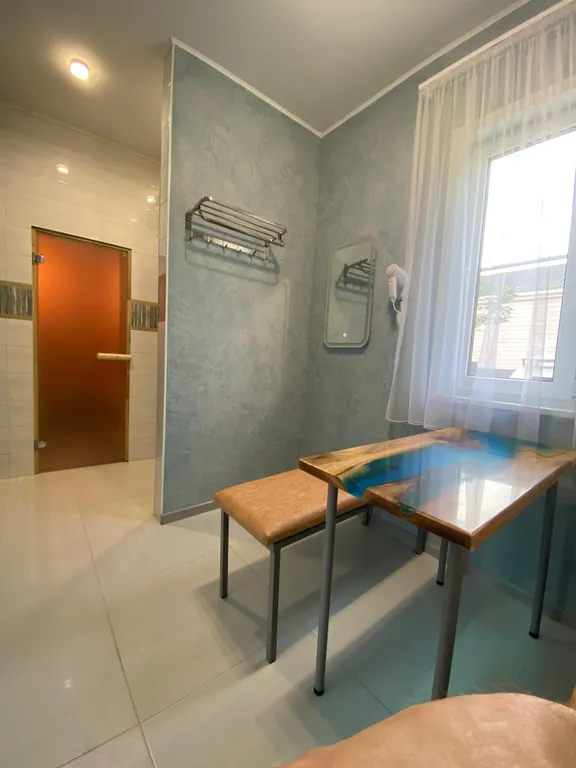 Коттедж Перламутр с сауной и 4 спальнями