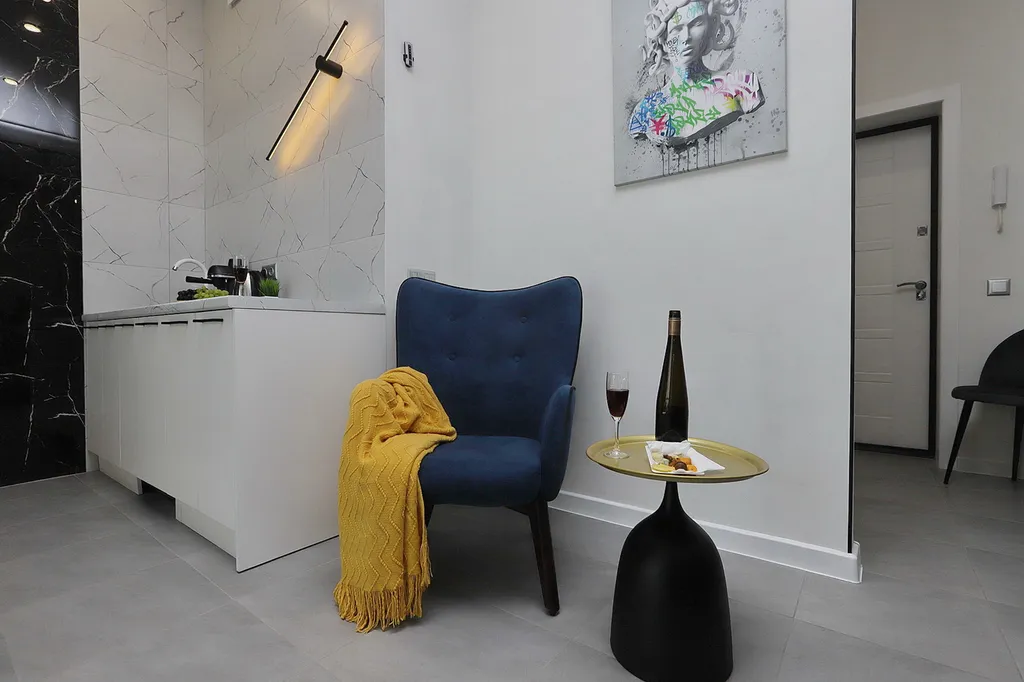 Апартаменты с отдельностоящей ванной