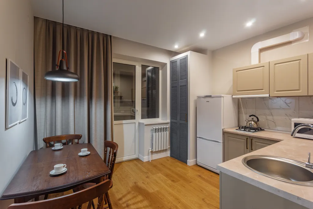 Квартира с дизайнерским ремонтов в новом доме