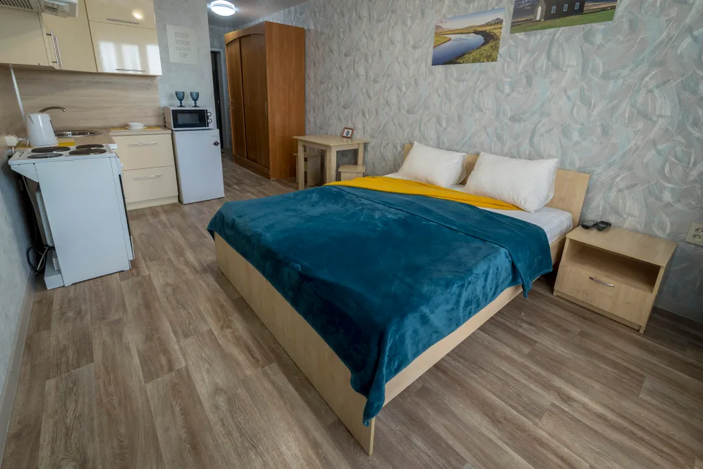 Квартира с хорошим видом на город