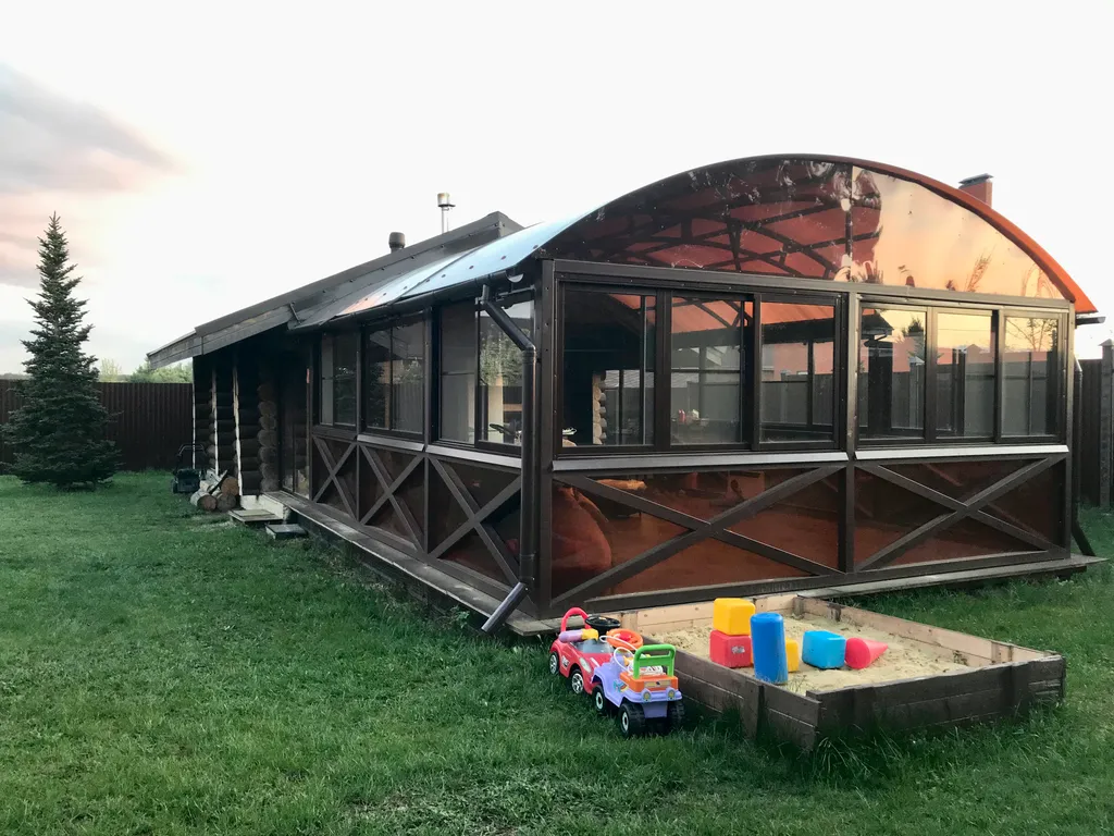 Загородный дом с русской баней на дровах