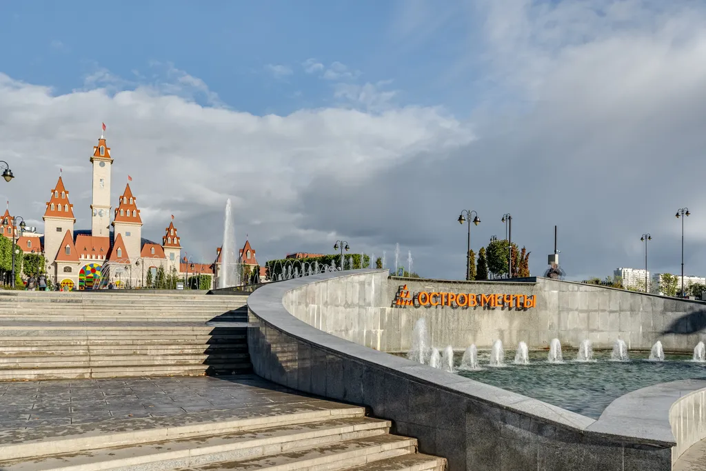 Квартира Квартира Апартамент Безмятежный Остров с панорамным видом на остров мечты — Москва