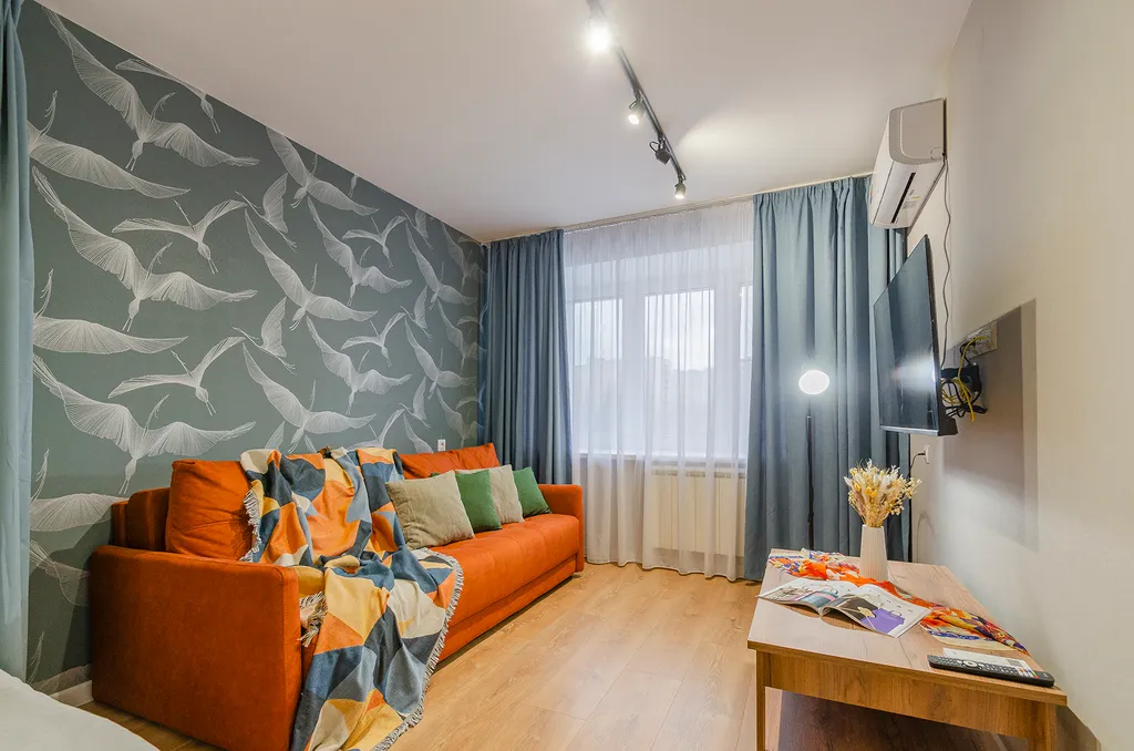 Стильная 1-комнатная