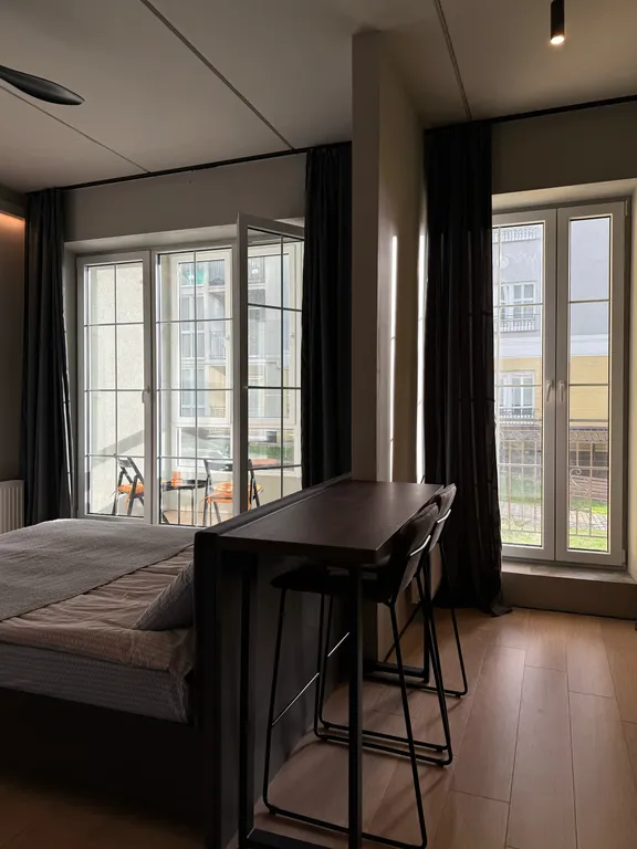 Дизайнерская квартира-студия в Янтарном в 5 минутах от моря