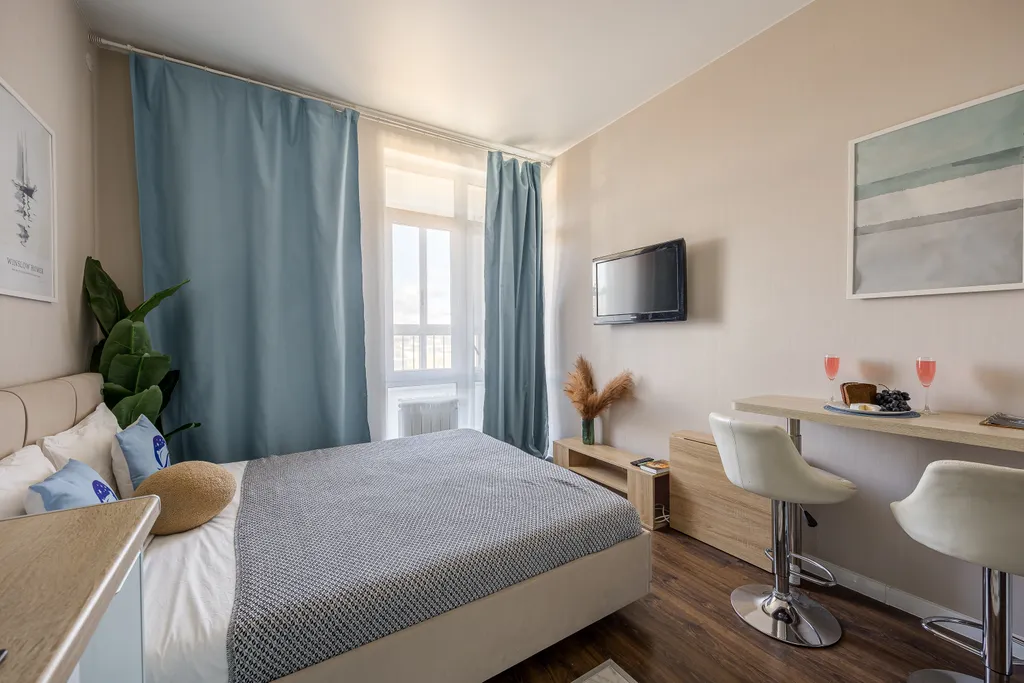 Уютная студия у метро Потапово