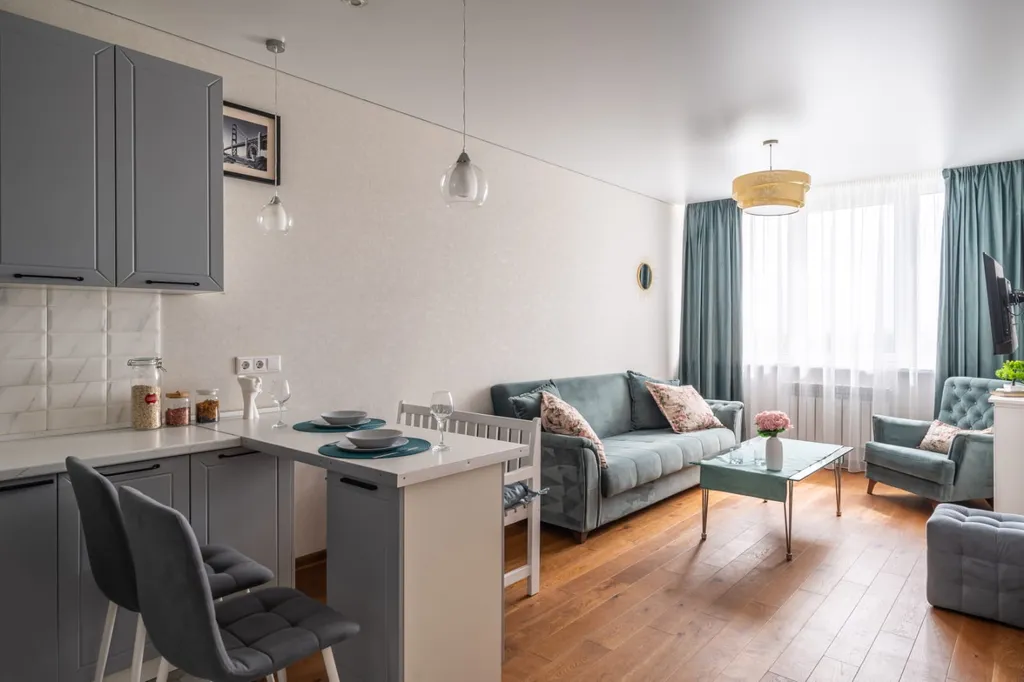 Евродвухкомнатная квартира с видом на Дон