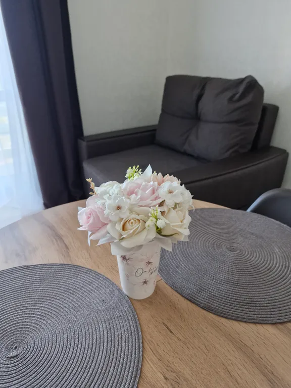 Уютная студия с панорамным видом рядом с СитиМоллом и горячими источниками