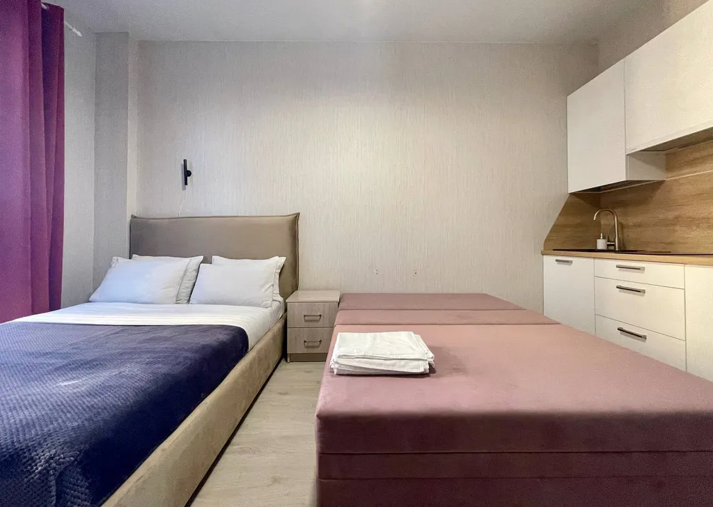 Квартира Квартира Студия в ЖК Салют у метро Звёздная — Санкт-Петербург