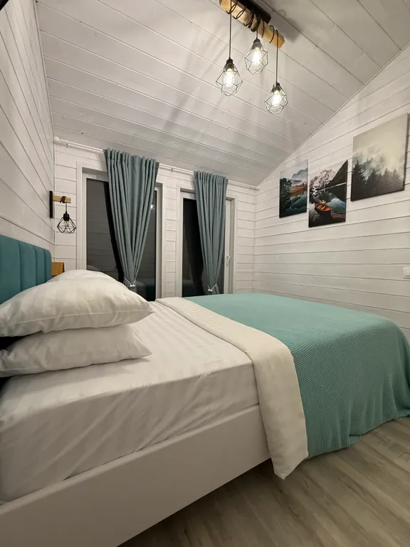 Дом с баней на Рузском водохранилище