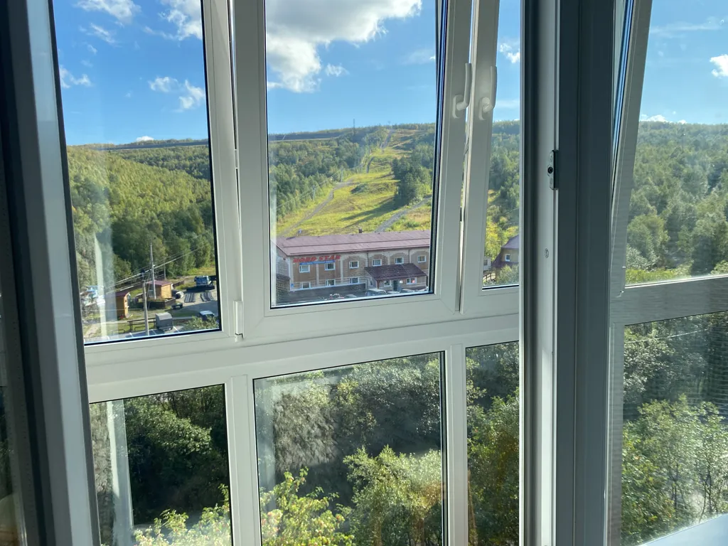 Квартира с панорамным видом на горнолыжный склон