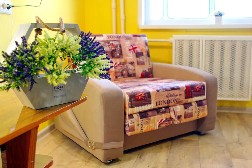 Уютная квартира для четырех человек в спальном районе