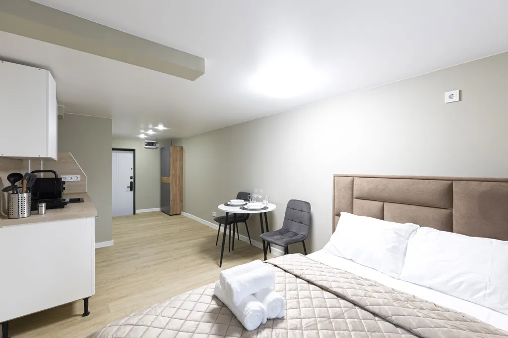 Квартира Квартира Комфортная студия рядом с центром — Москва