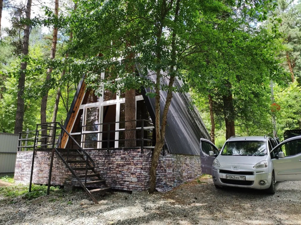 Коттедж Коттедж A-frame №2 в лесу — Архыз