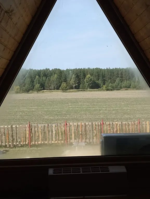 Коттедж Уютный дом в стиле А-frame с видом на лес — Казань