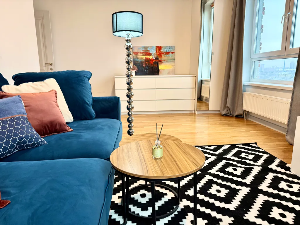 Квартира Квартира Уютная 3-комнатная с видом на Москва-Сити — Москва