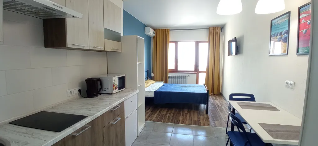 Квартира Студия с панорамным видом на море — аренда посуточно в Массандра