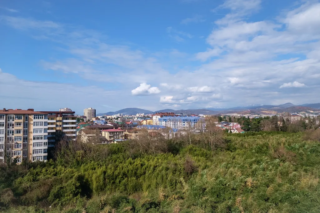 Квартира Квартира Апартамент с красивыми видами на море и горы — Сириус