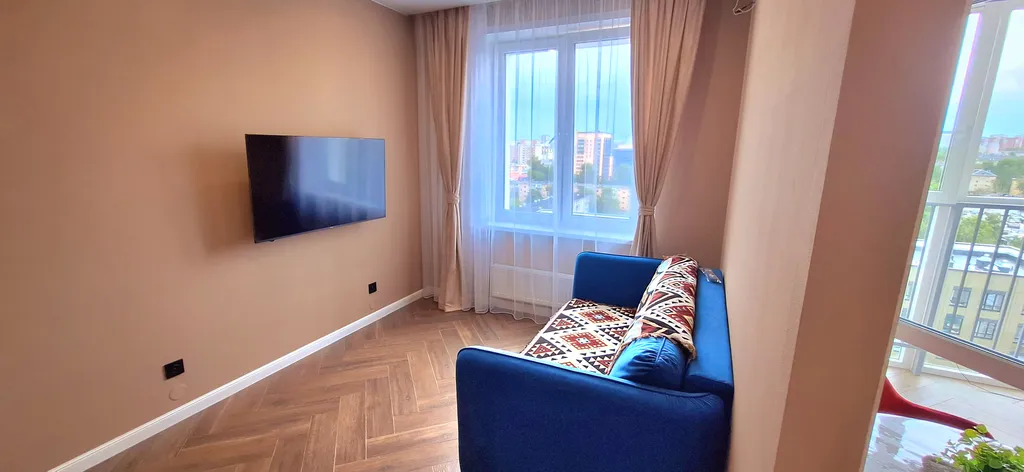 Квартира с яркими акцентами