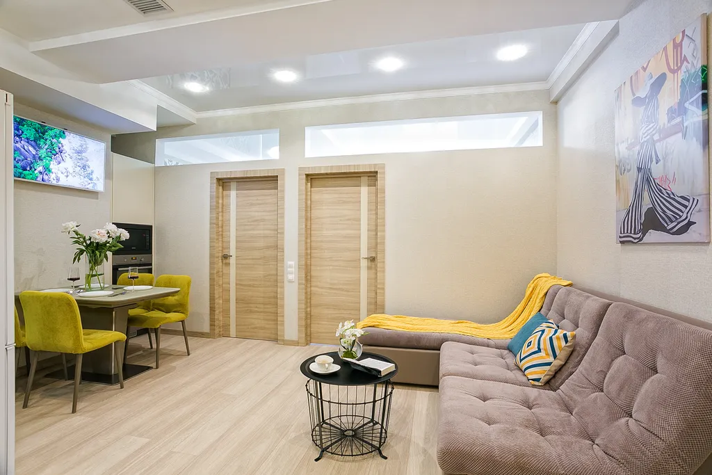 В самом центре с видом на море