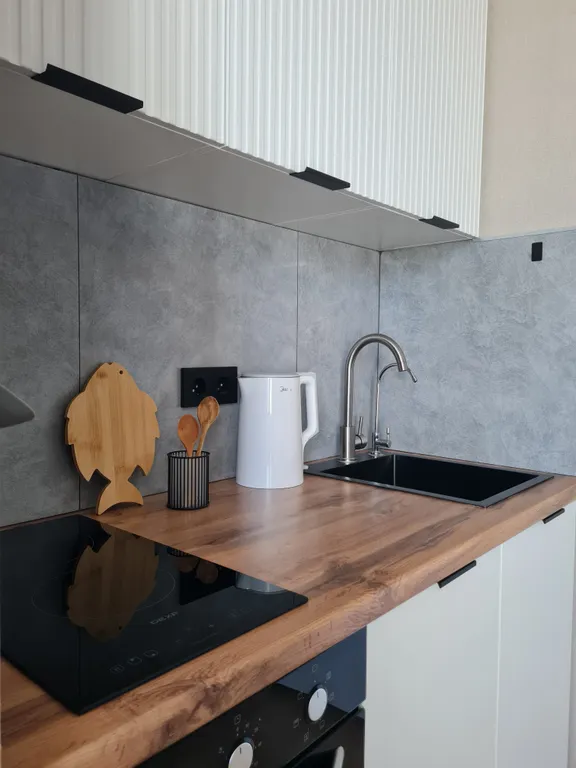 Квартира для отдыха с детьми с тёплым бассейном