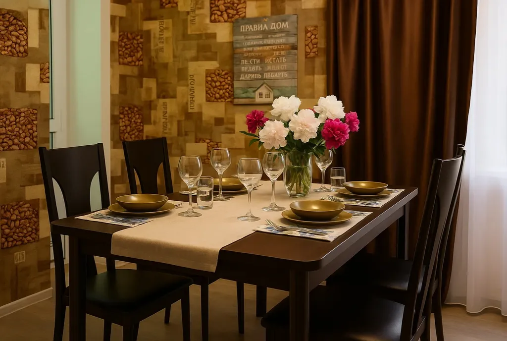 Уютная двухкомнатная квартира в географическом центре