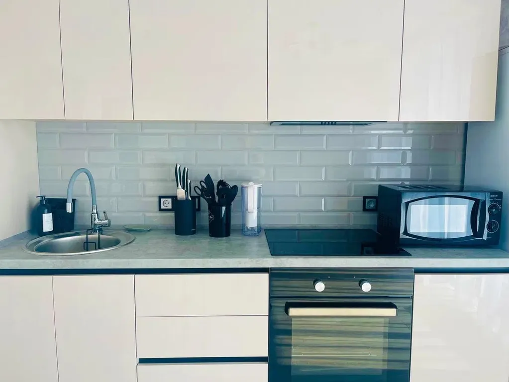 Апартамент с видом на море и парк развлечений