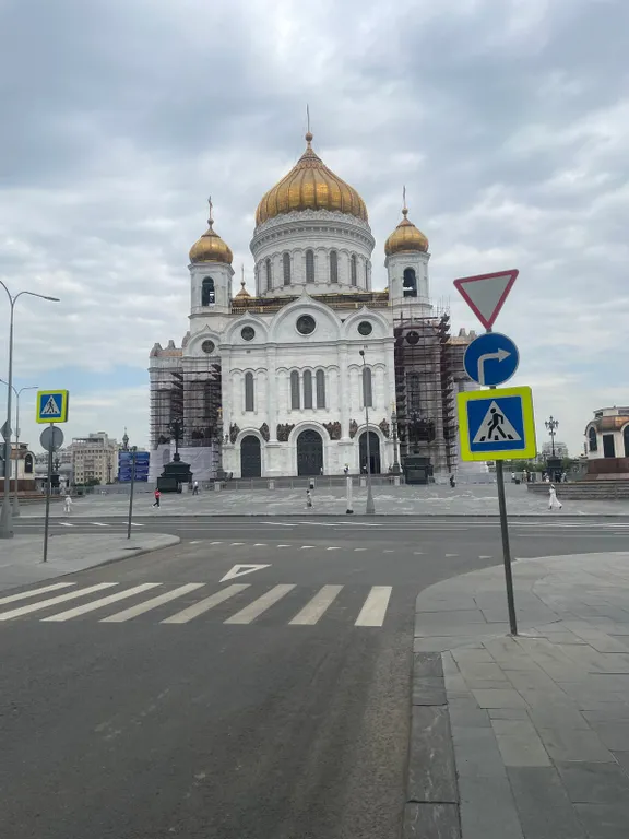 Квартира Квартира Апартамент у храма Христа-Спасителя — Москва