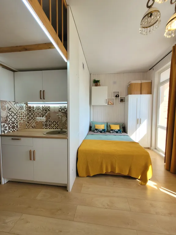 Квартира Квартира Уютная студия с видом на море — Лазаревское