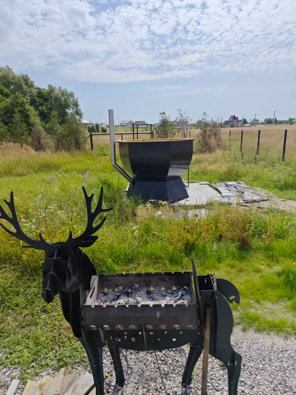 Дом на природе с банным чаном