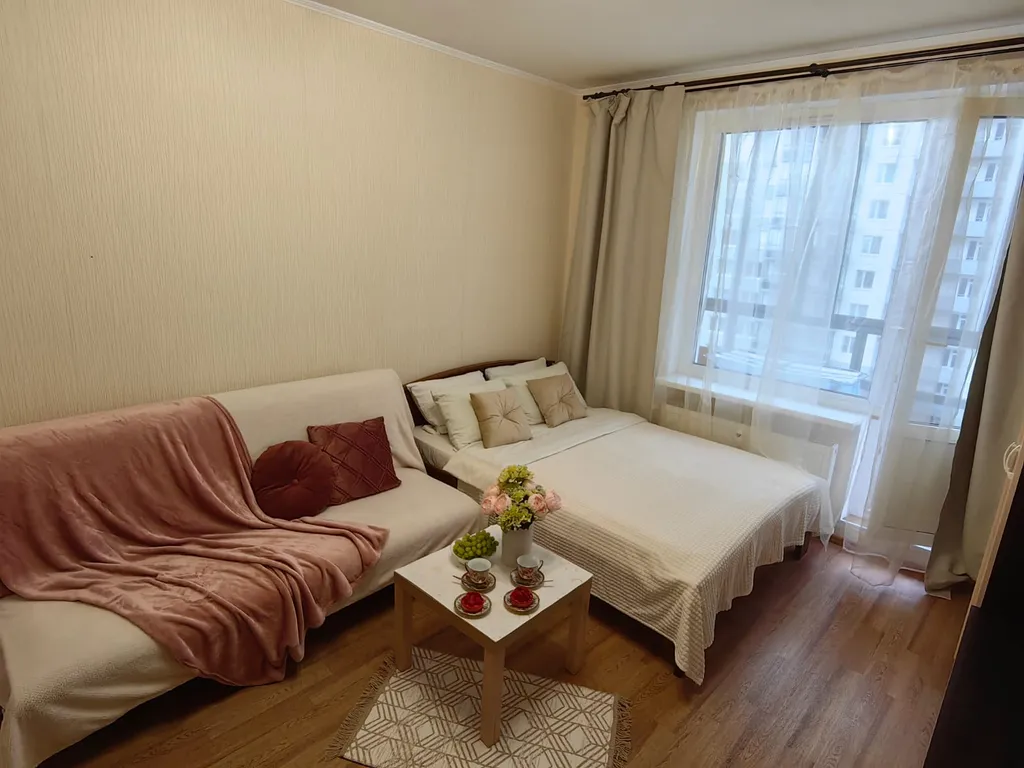 Квартира Прекрасная студия у метро — аренда посуточно в Мурино