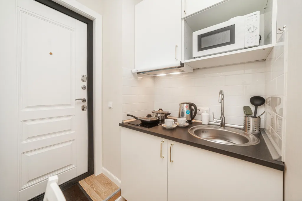 Квартира Квартира Уютная светлая студия рядом с метро дмитровская — Москва