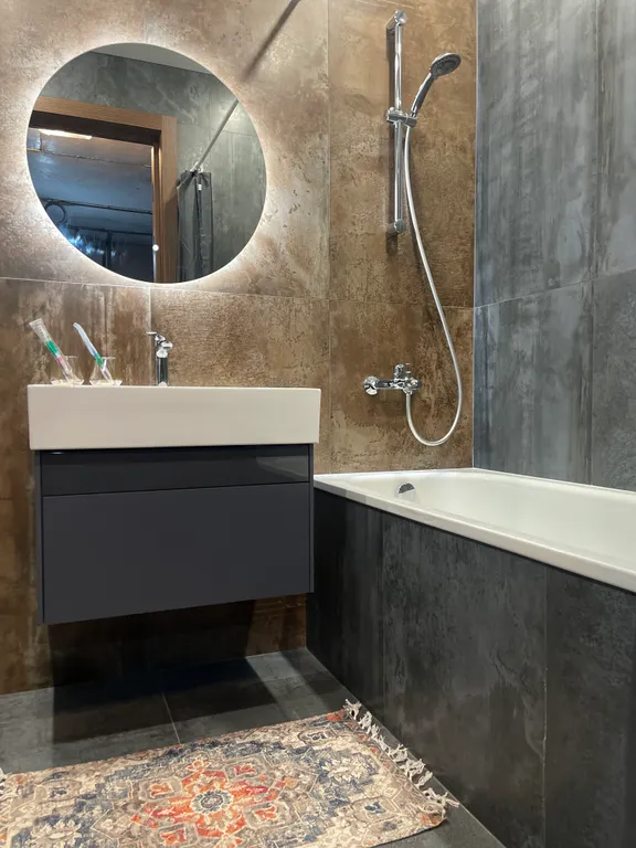 Роскошная квартира с видом на город с высоты птичьего полета