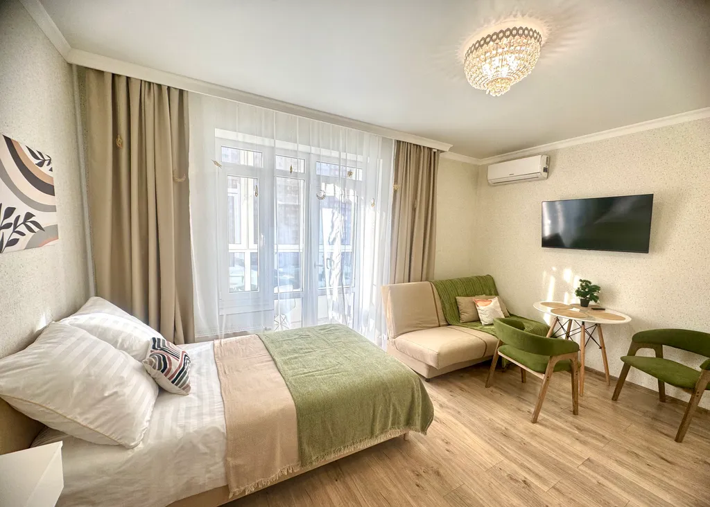 Квартира Квартира Студия с видом на парк Галицкого — Краснодар