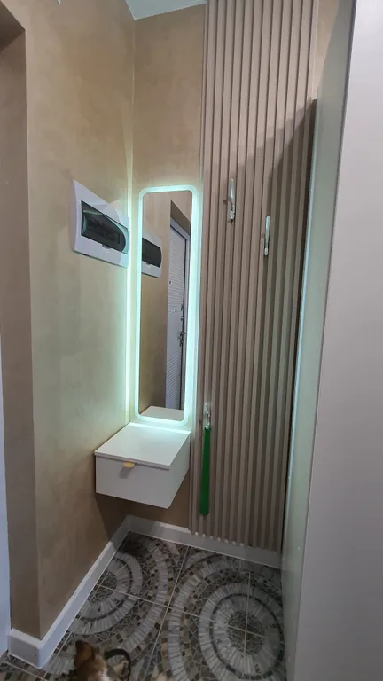 Уютная студия с двумя кроватями возле ЖД вокзала